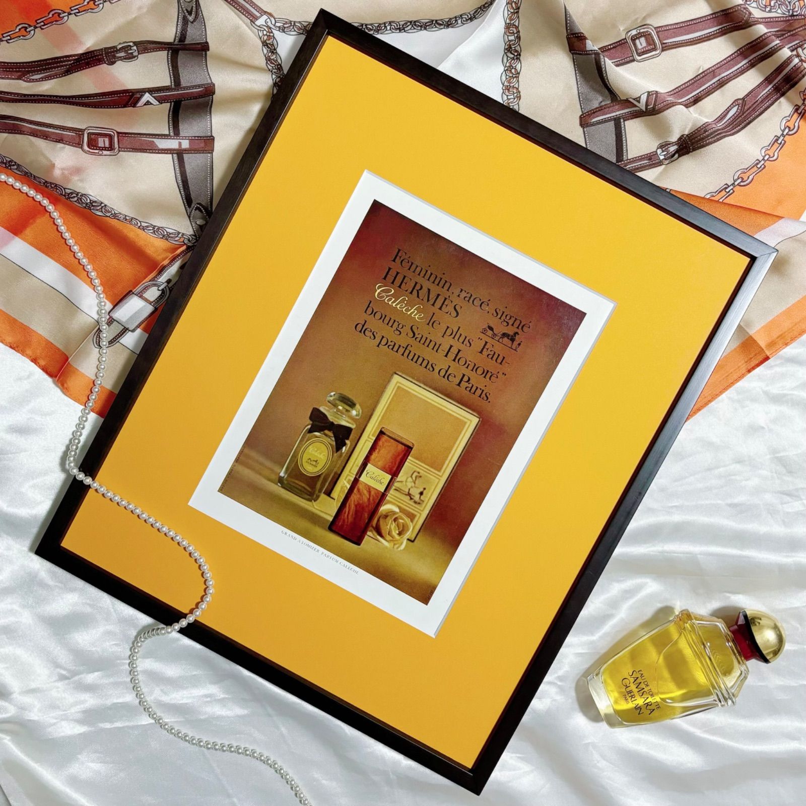 エルメスヴィンテージポスター エルメスヴィンテージ エルメス アート ポスター 1958 広告 HERMES