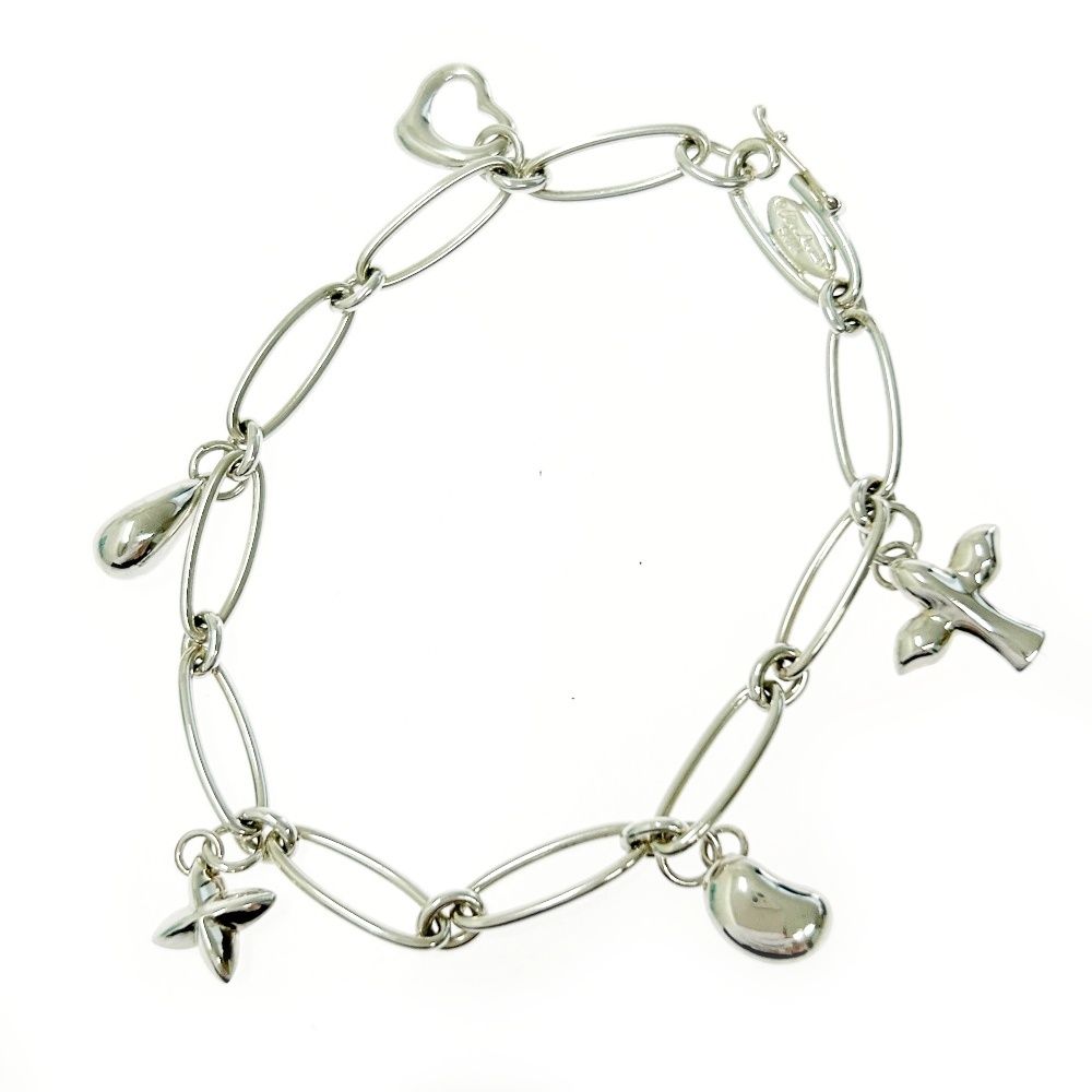 Tiffany & Co. 5チャーム　シルバーチャーム　ブレスレット TIFFANY&Co. ティファニー 5チャーム ブレスレット エルサ