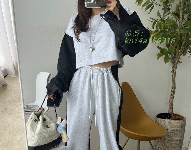 トレーナー韓国ファッ