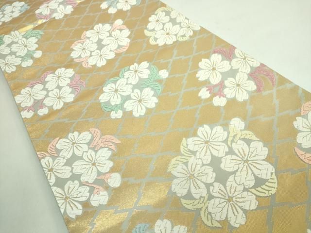 平和屋着物□極上 山口美術織物 唐織の織匠 山口成三郎謹織 六通