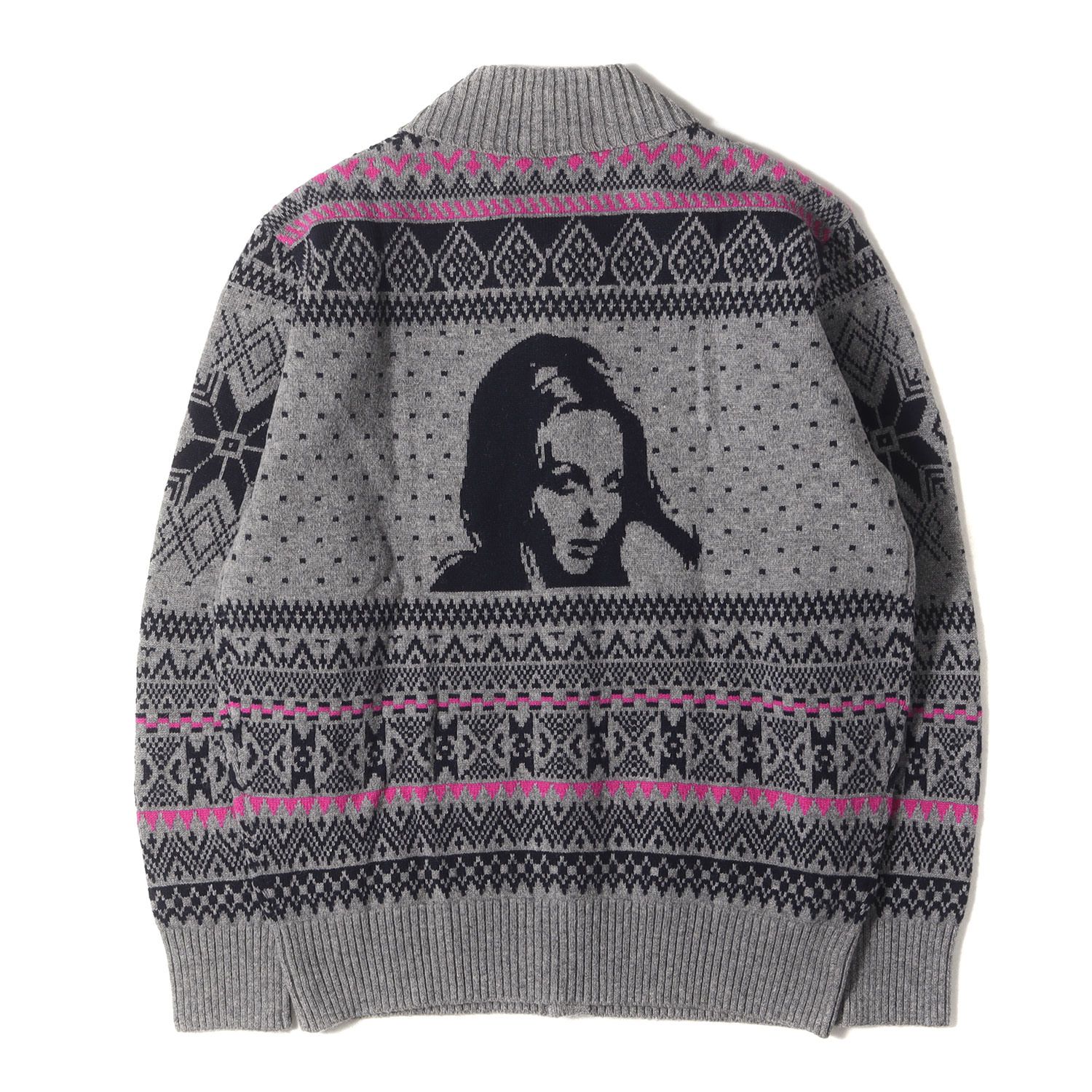 新品】HYSTERIC GLAMOUR ヒステリックグラマー カーディガン ヘザー 