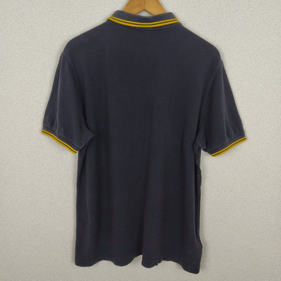 FRED PERRY ネイビー ポロシャツ Lサイズ 極美品 フレッドペリー ポロシャツ ネイビー Lサイズ FZ1779