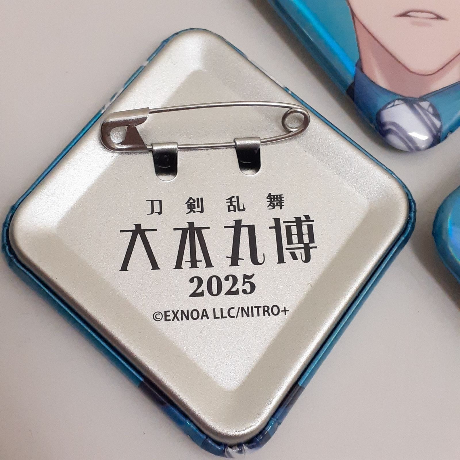 三沢店43-32-1008】刀剣乱舞 祝装 雲生 スクエア缶バッジ 大本丸博 5 