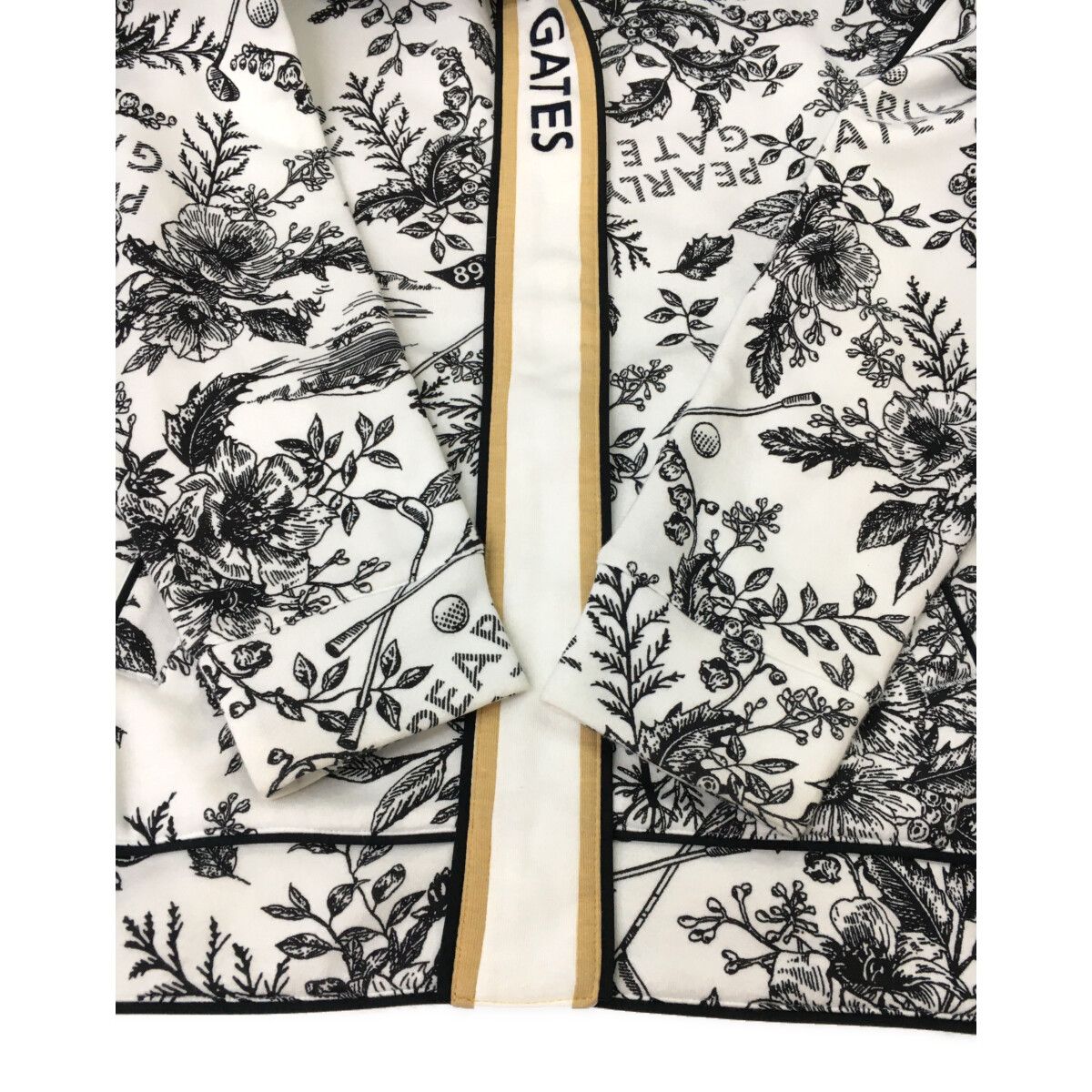 新品 ★63,800円 パーリーゲイツ パーカー＆スカート セットアップ 0 パーリーゲイツ ゴルフ 日本製 フーディ パーカー スカート