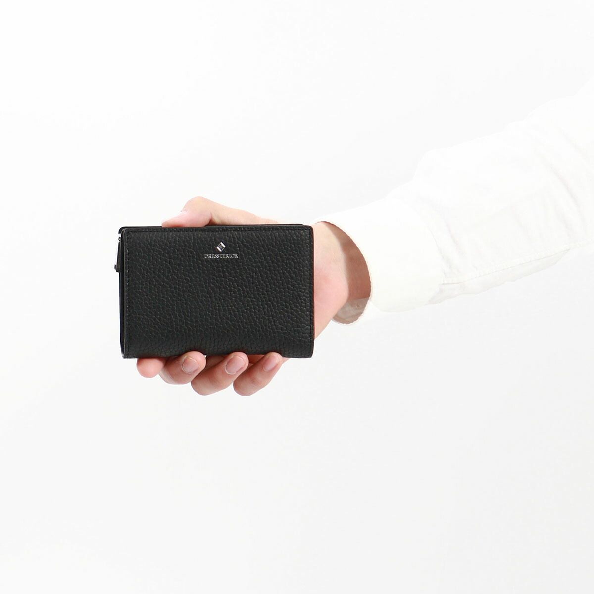 ドレステリア 二つ折り財布 メンズ レディース 本革 使いやすい