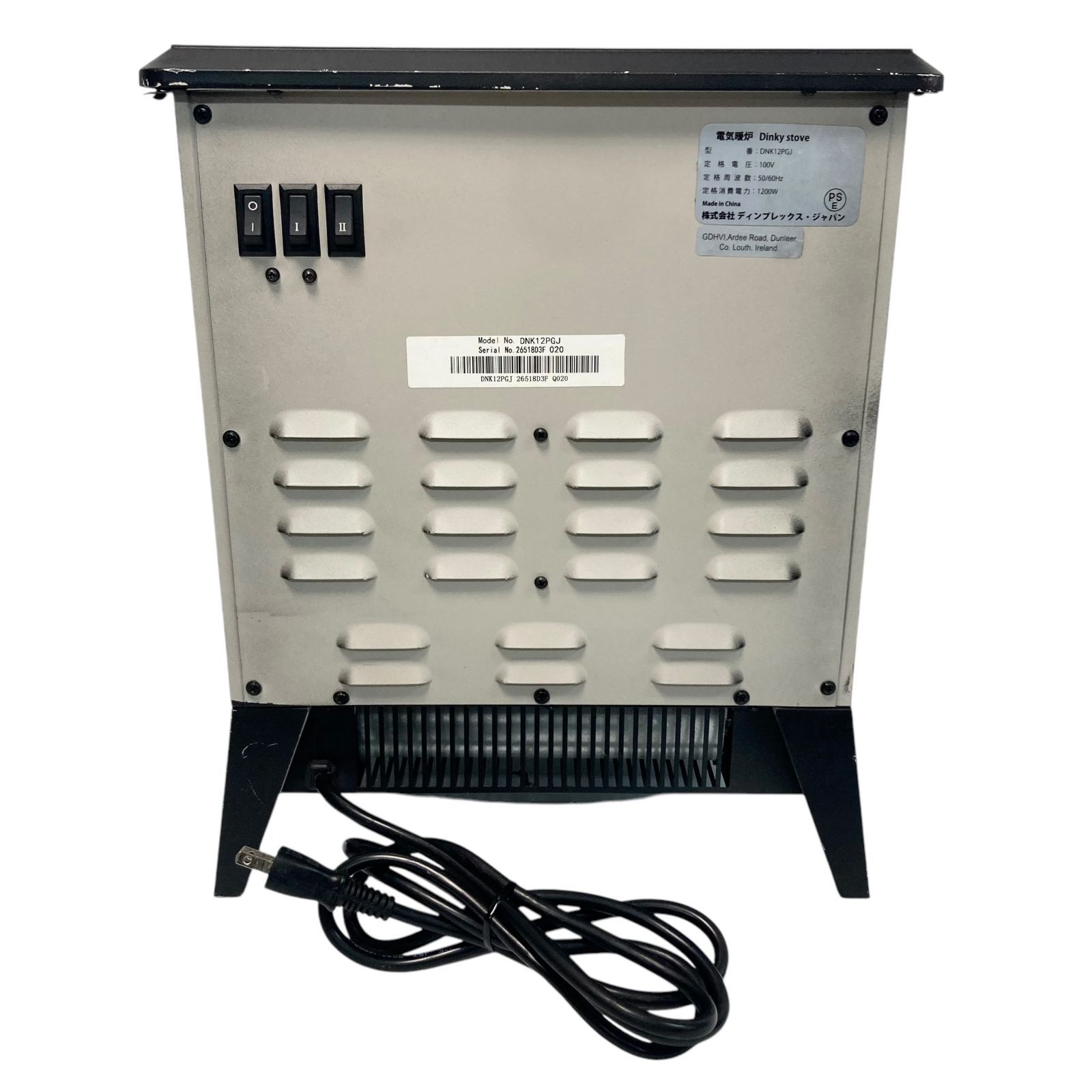 Dimplex 電気ヒーター DNK12PGJ 【公式通販】