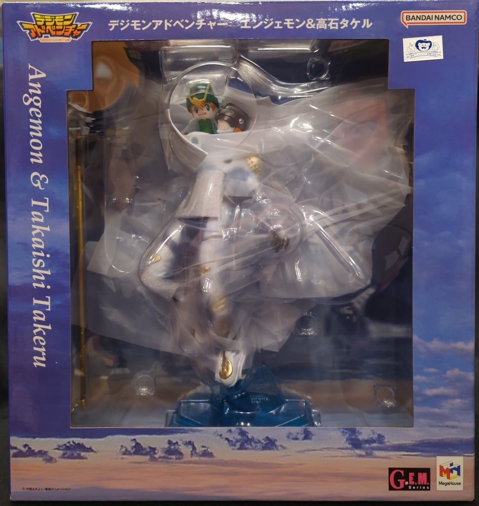 メガハウス G.E.M. デジモンアドベンチャー エンジェモン&高石タケル