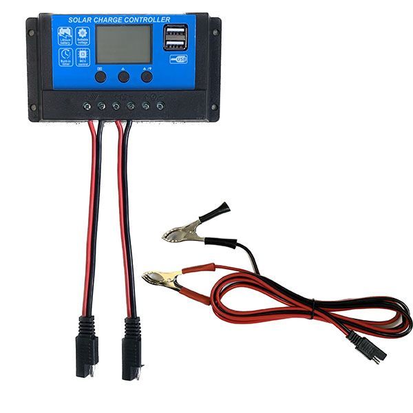 ソーラー発電キット即決、20Aチャジコントローラ付、30W１２V、バッテリー再生に、災害時に、アウトドアに活躍、キャンピングカー、電柵