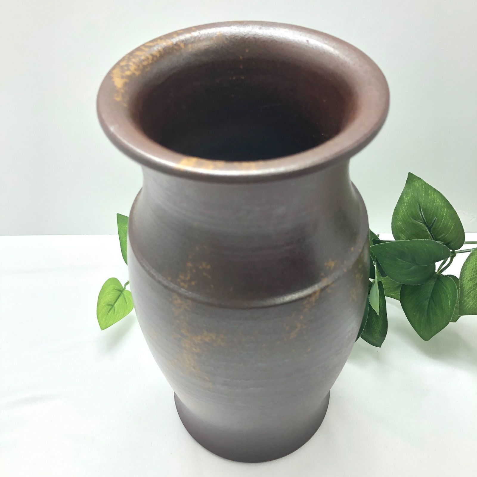 備前焼 信崎 造 陶正園 花瓶 花器 フラワーベース 花器 壺 花入 花生 