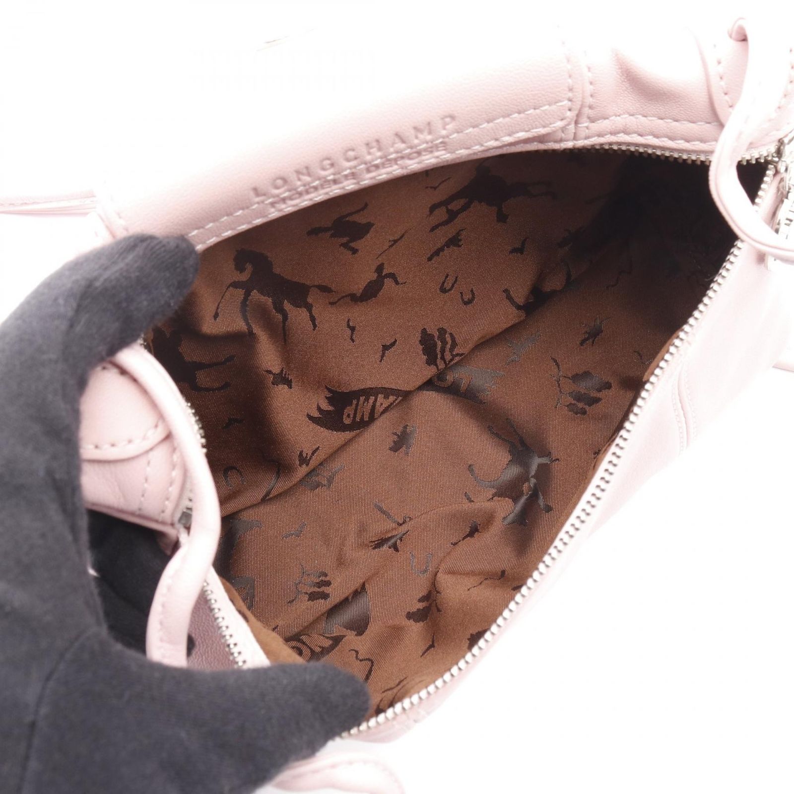 ロンシャン Longchamp ショルダーバッグ ル プリアージュ キュイール 