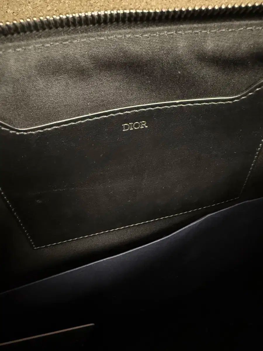 正規品 Dior ディオール オブリーク A4 ポーチ クラッチ ブラック