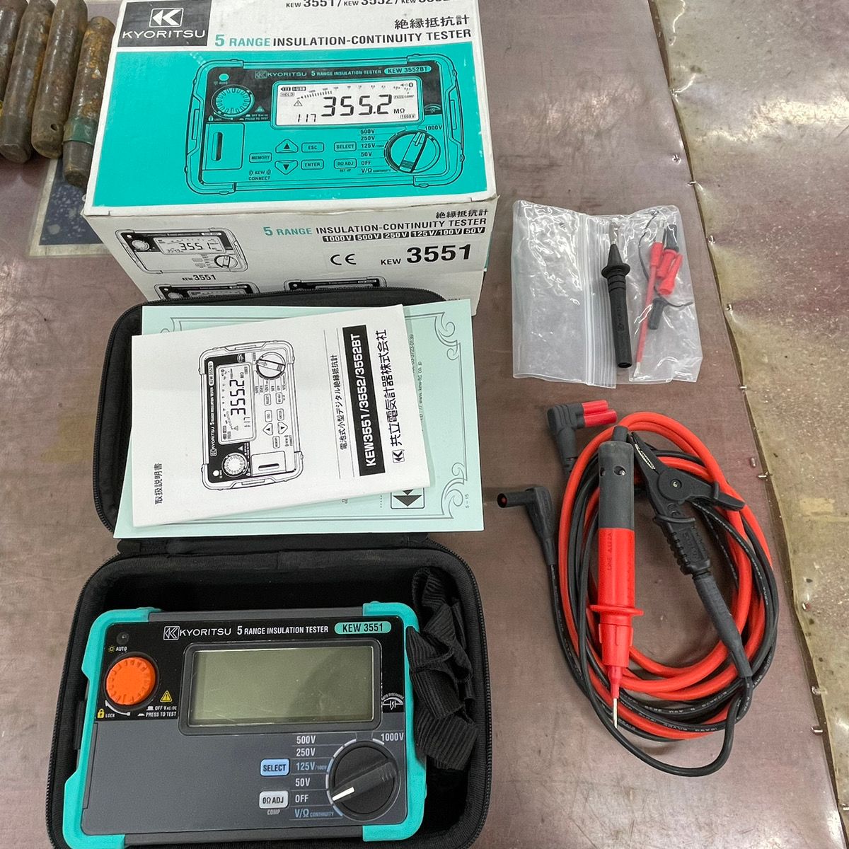 共立電気計器 (KYORITSU) 6レンジ絶縁抵抗計 KEW3551【柏店】 - メルカリ