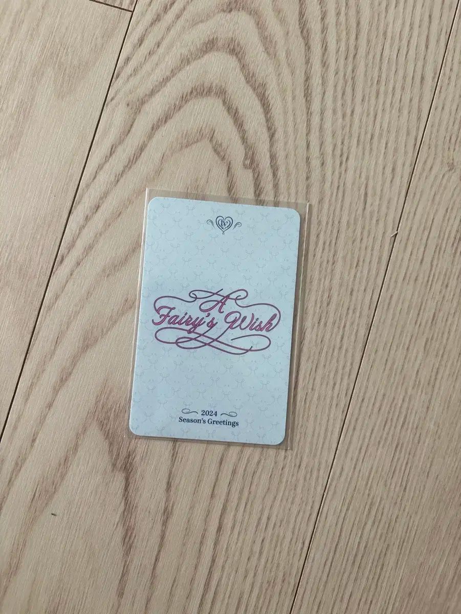 IVE 2024シーグリトレカ ユジン 全種セット 楽天市場】IVE 2024 SEASON'S GREETINGS 「A Fairy's Wish