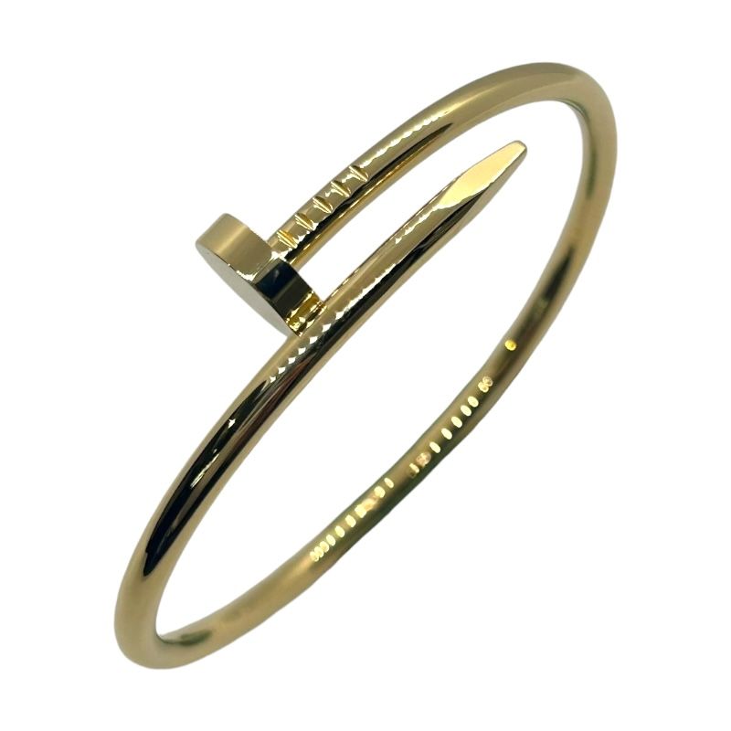 カルティエ イエローゴールド クラシックモデル ジュストアンクル ブレスレット カルティエ イエローゴールド クラシックモデル ジュスト