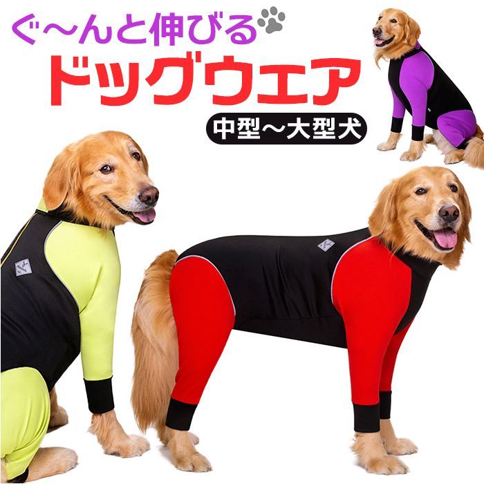 中型犬服 ラッシュガードタイトロンパース 【専用】（大型犬