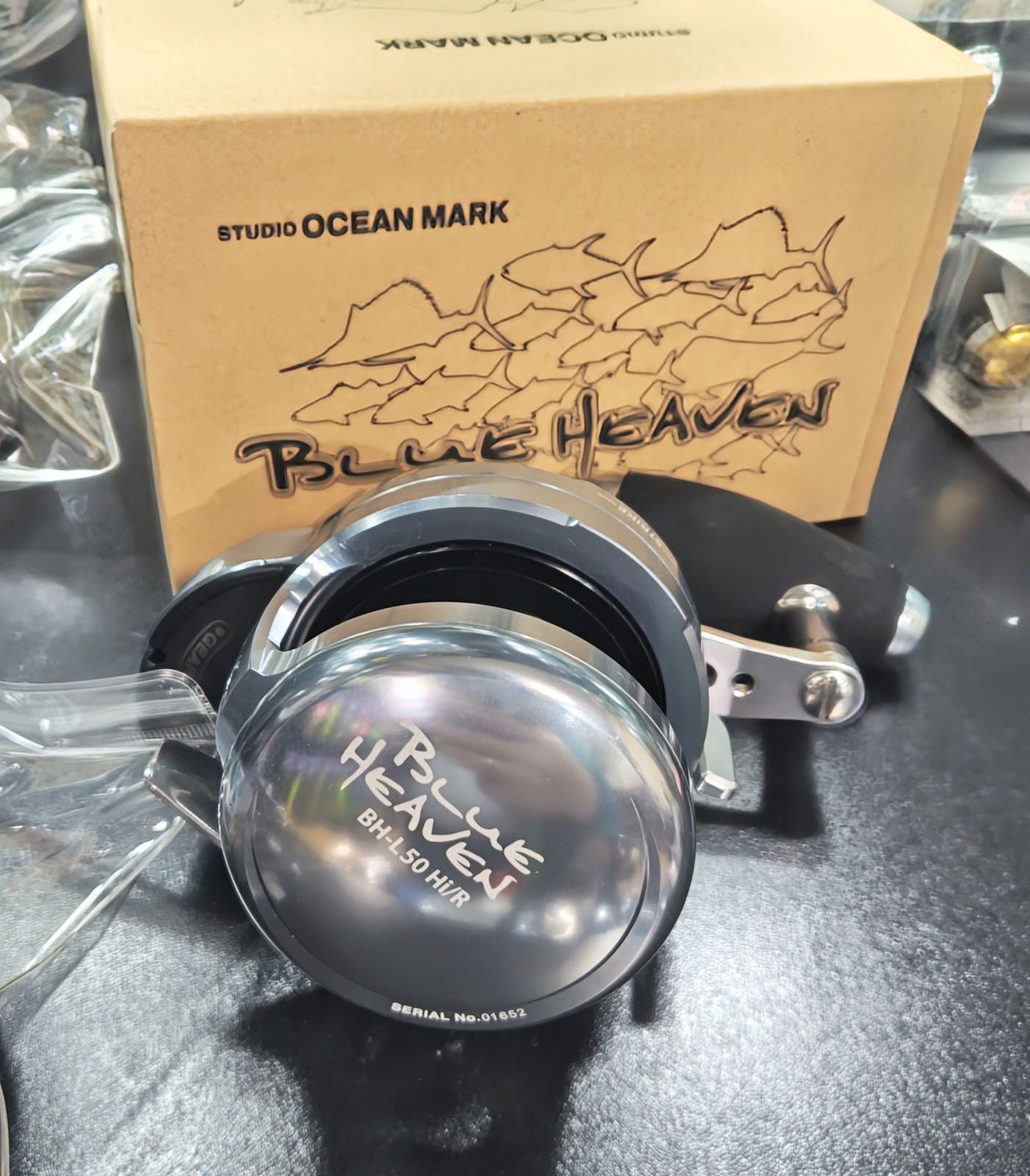 スタジオオーシャンマーク　ブルーヘブン　マグブレーキ80Hi/R 右巻き スタジオオーシャンマーク ブルーヘブン マグブレーキ80Hi/R 右