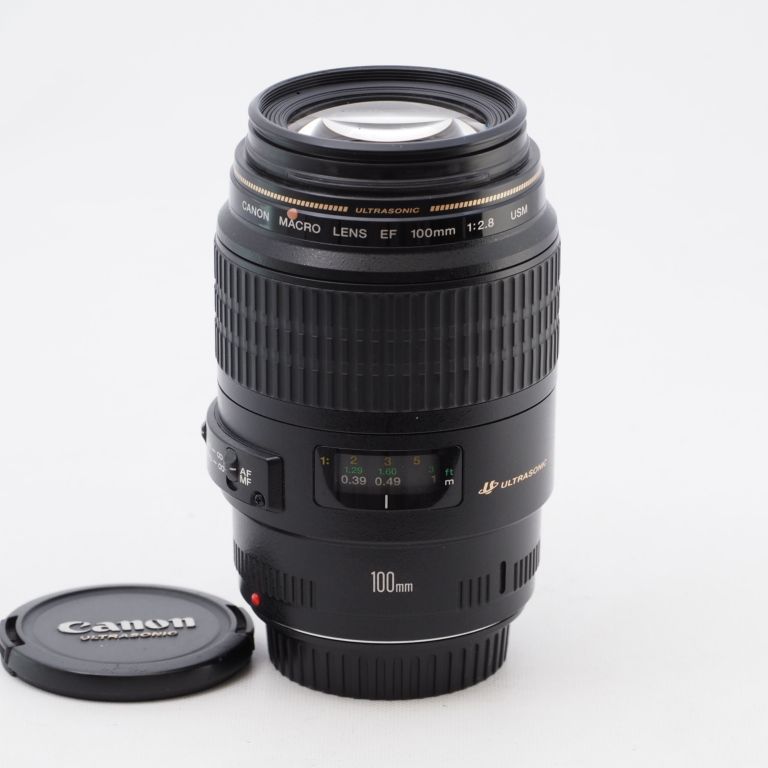 Canon 単焦点マクロレンズ EF100mm F2.8 マクロ USM フルサイズ