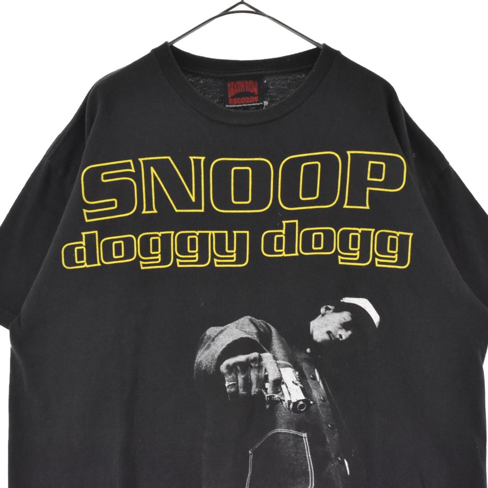 人気通販00\'s SNOOP DOGGY DOG DEATH ROW RECORDS 2005 Tee size M デスロウ スヌープドッグ Tシャツ RAP TEE Tシャツ