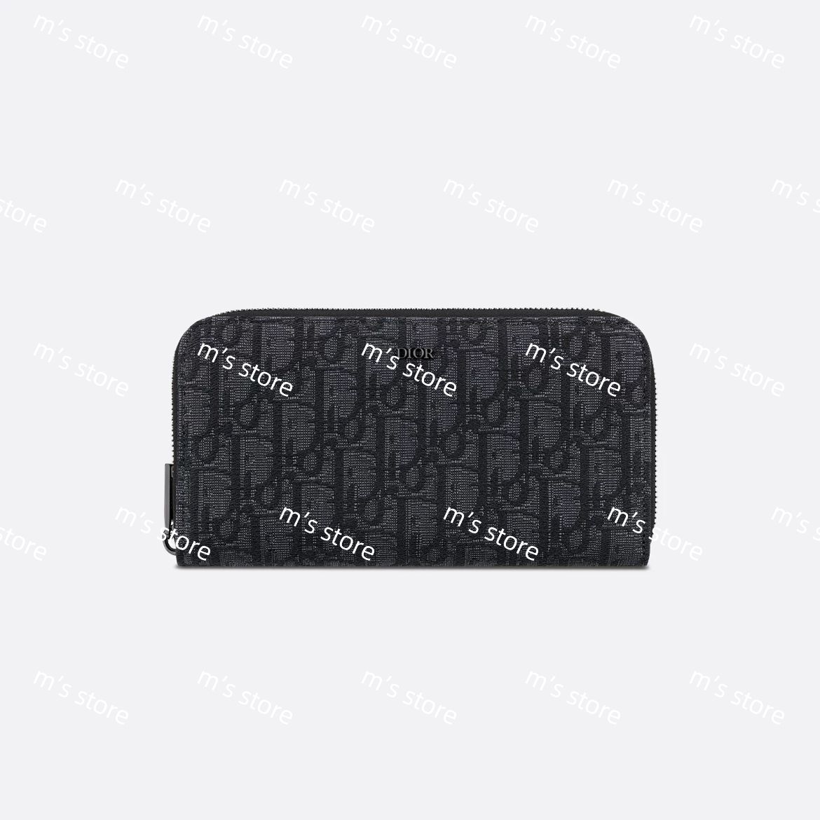 ディオール オブリーク ロングウォレット ブラック 長財布 本革 正規品 Christian Dior（クリスチャン・ディオール） 中古 ディオール 長財布