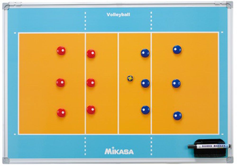 ミカサ MIKASA バレーボール バレーボール特大作戦盤 作戦盤のみ ブラック メンズ レディース 作戦ボード 部活 クラブ 試合 ホワイトボード 授業 学校体育用品 マーカーペン マグネット SBVXLB ブラック