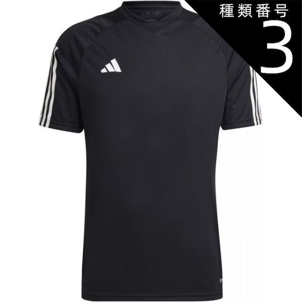 種類3：BLK/6XLT(4065429035244) adidas(アディダス) DD442 31_TIRO23ADVDVシャツ ティロ 23 コンペティションジャージー メンズ TIRO23 半袖 トップス スリムフィット サッカー フットサル トレーニン