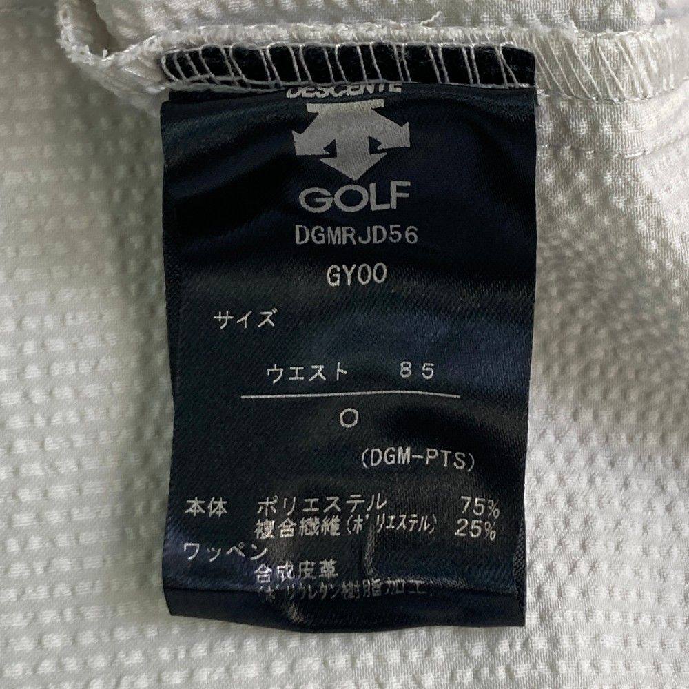 サイズ：O DESCENTE GOLF デサントゴルフ ハーフパンツ シア