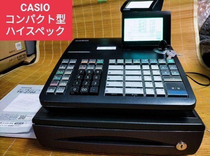 カシオレジスター TE-2700 フル設定込み PC連携 832002 - メルカリ