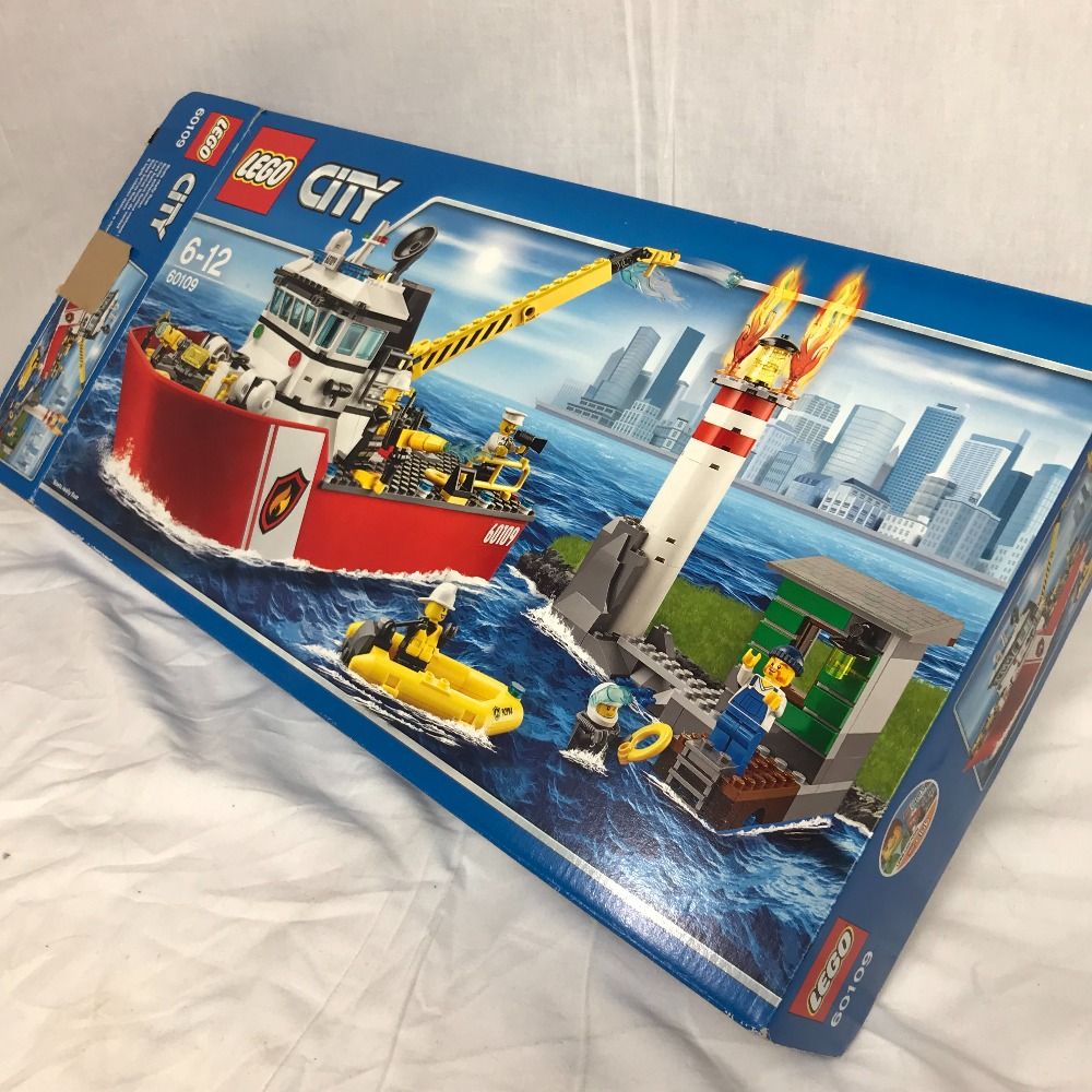 レゴ シティ 消防ボート [ 60109 ] LEGO CITY 欠品未確認 現状渡し