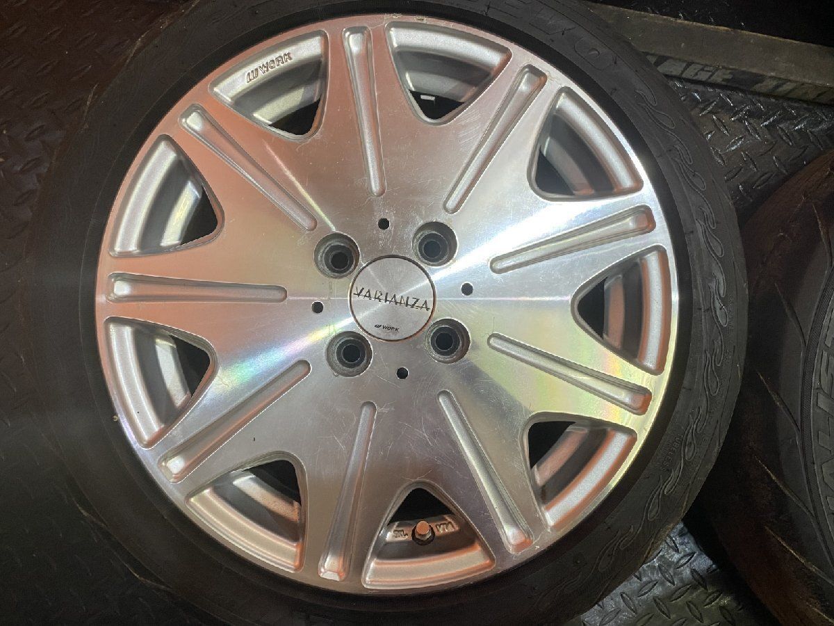 FINALIST 595 EVO 165/50R15】夏タイヤ【WORK ワーク VARIANZA 15 