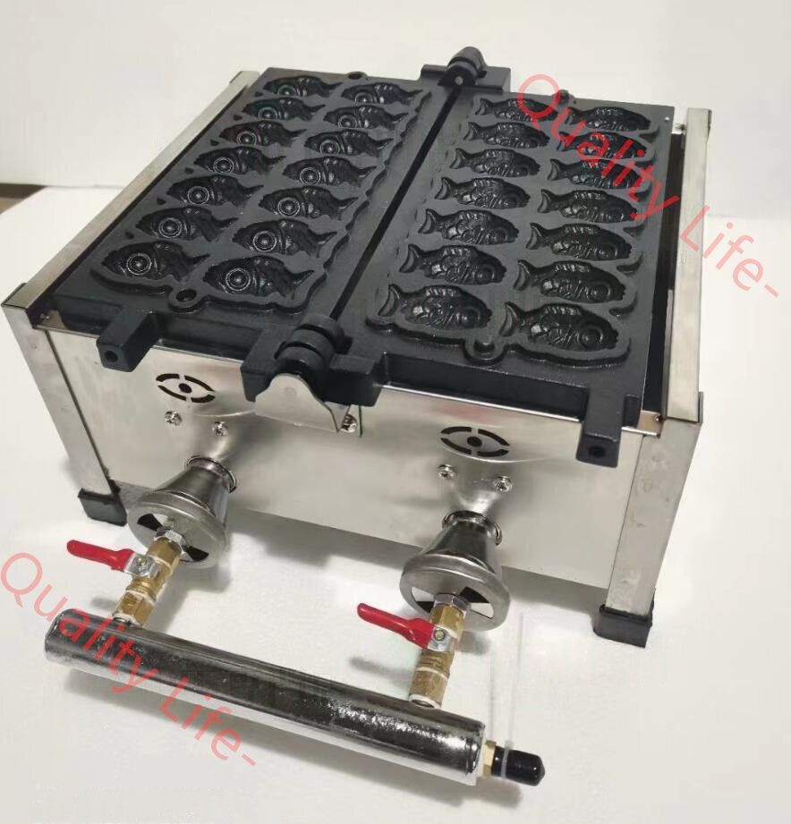 LPガス ミニたい焼き器 14匹焼ける タイ焼き 鯛焼き ガス式 業務用 飲食店 屋台 出店