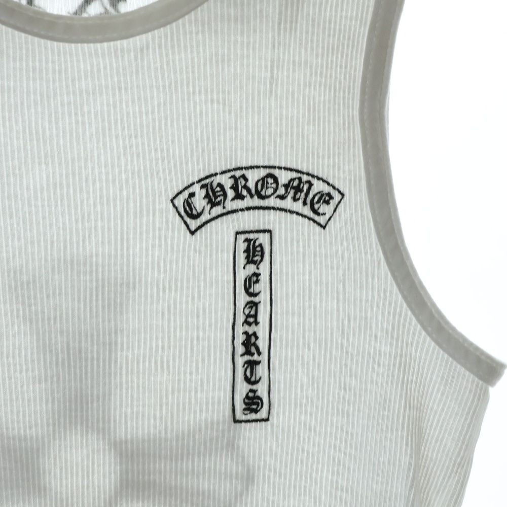 クロムハーツ タンクトップ Mサイズ サイドロゴ ファックユー ノースリーブ CHROME HEARTS (クロムハーツ) OLD FUCK YOU オールド クロス