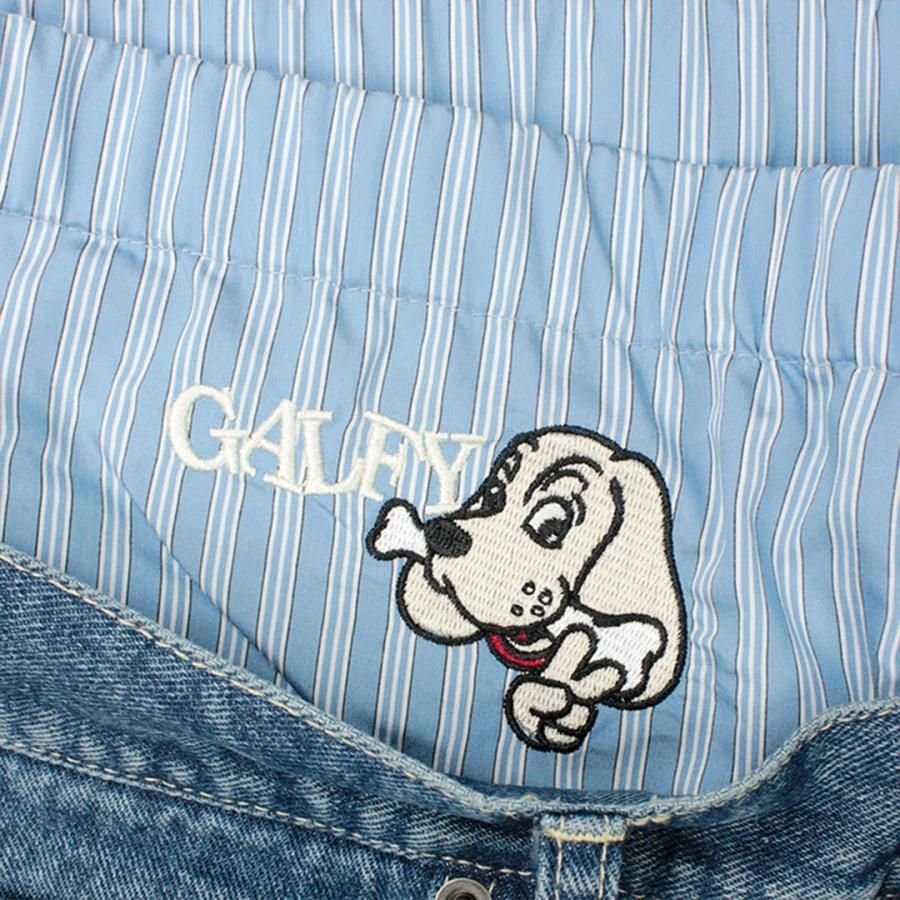 【GALFY/ガルフィー】 1chance(わんちゃん)パンチラデニム 新品M黒 GALFY ジーンズ 「GALFY/ガルフィー」 1 chance(わんちゃん