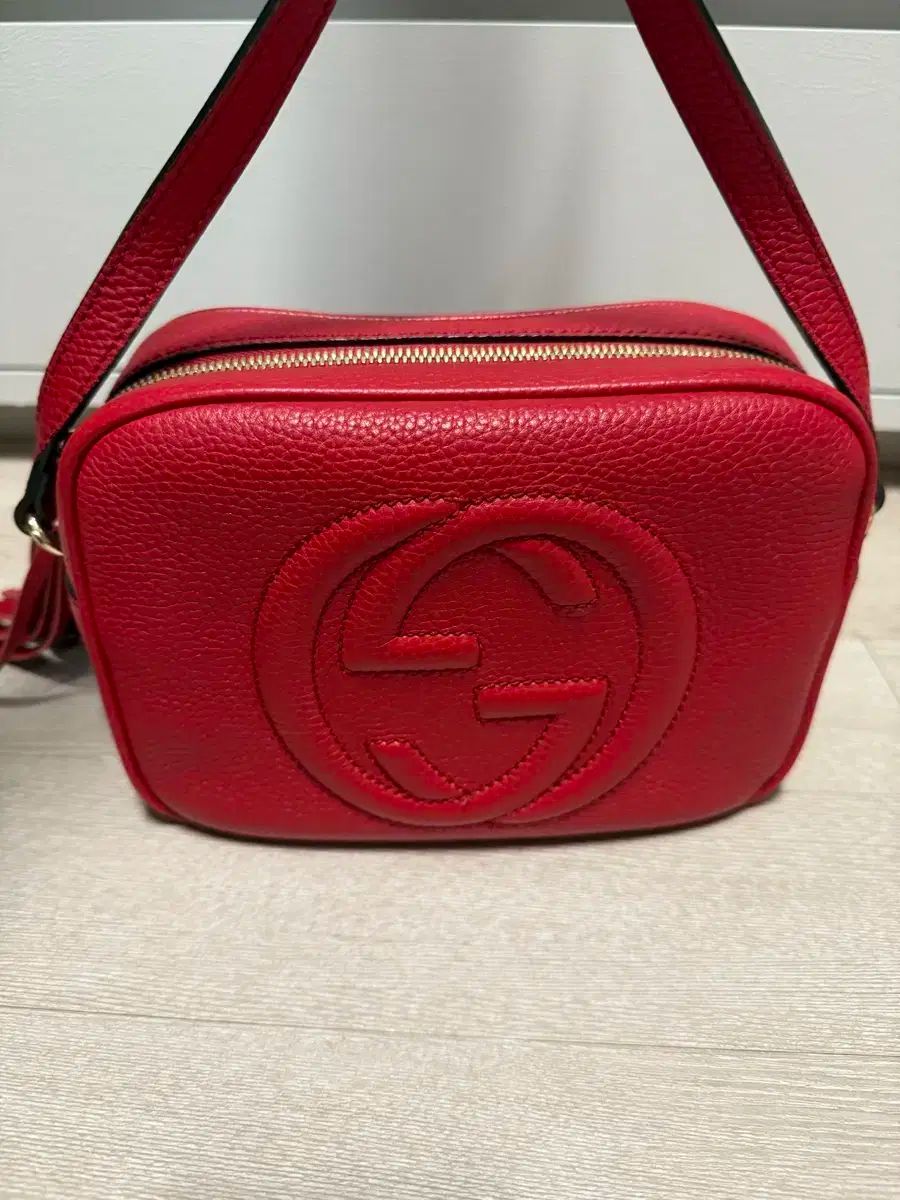 GUCCI グッチ ソーホー ディスコバッグ 赤 DECORATOM_COM_BR