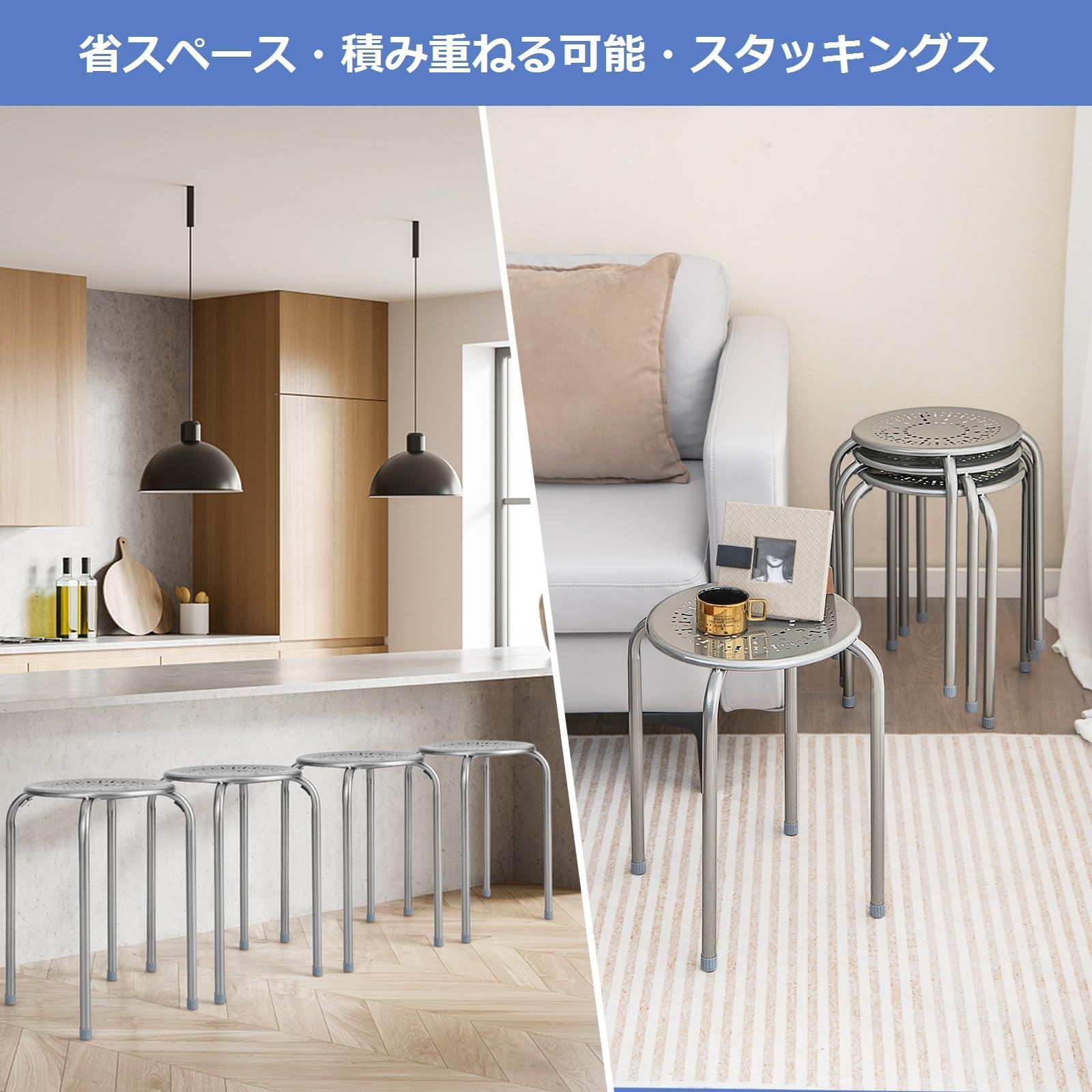 MAYU様専用】 【美品】Glam ロースツール 昇降式ダイニングスツール