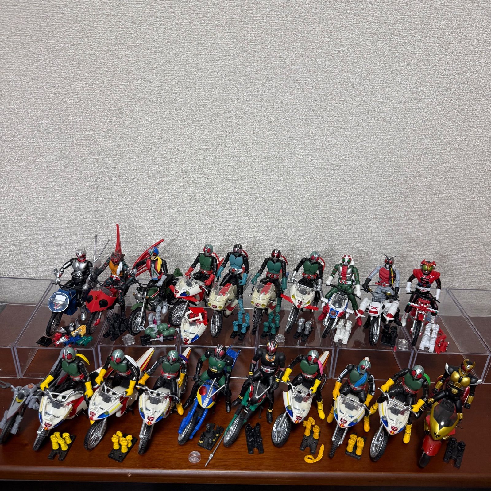 SHODO 掌動 仮面ライダー まとめ売り 昭和多 SHODO-X掌動X 昭和仮面ライダー & ライダーマシン 20台セット まとめ