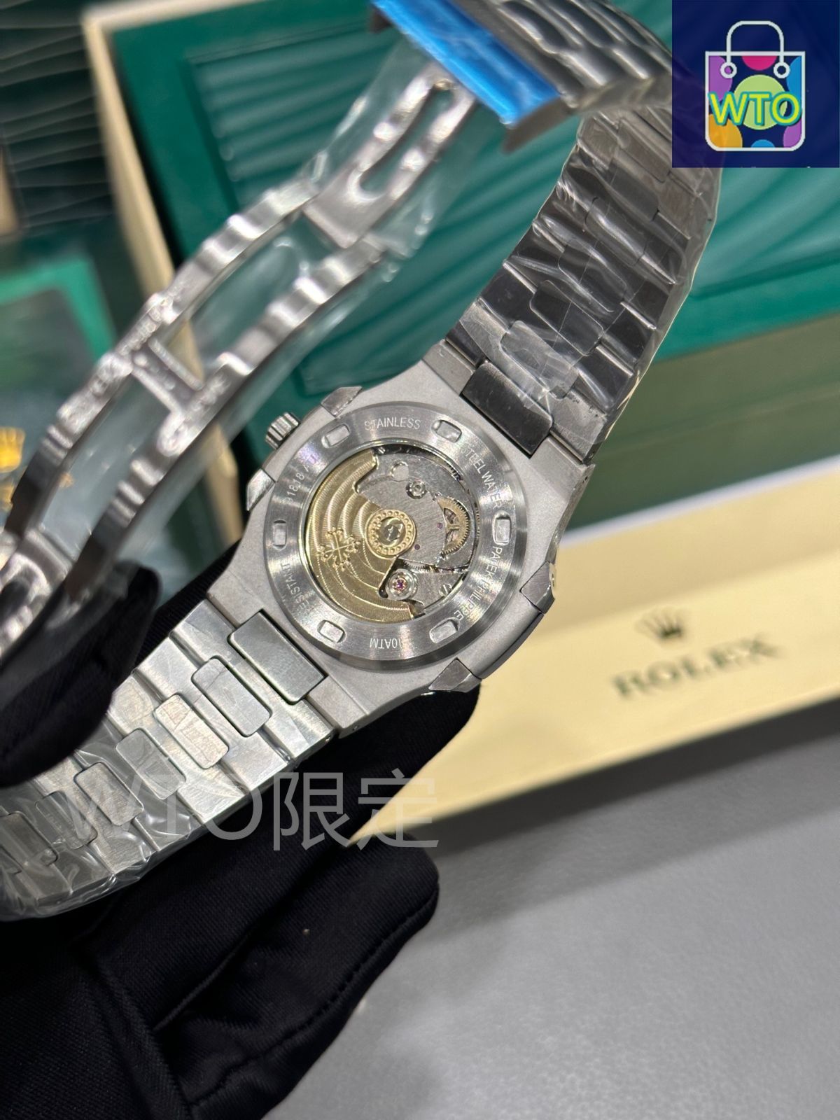 Patek Philippe Nautilus 自動巻き時計 Patek Philippe] メンズ自動巻き腕時計 - 専用ケース・カード