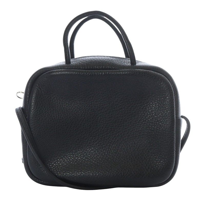 アエタ Aeta レザー ショルダーバッグ ハンドバッグ 2way 黒