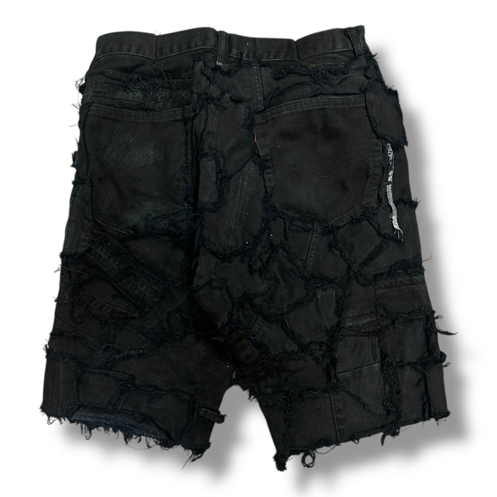 INNOCENCE NYC 24SS PATCHWORK DENIM SHORTS パッチワーク デニム 