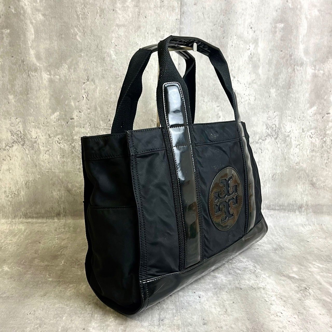 ✨希少✨トリーバーチ ロビンソン パッチワーク 2way トートバッグ 黒 