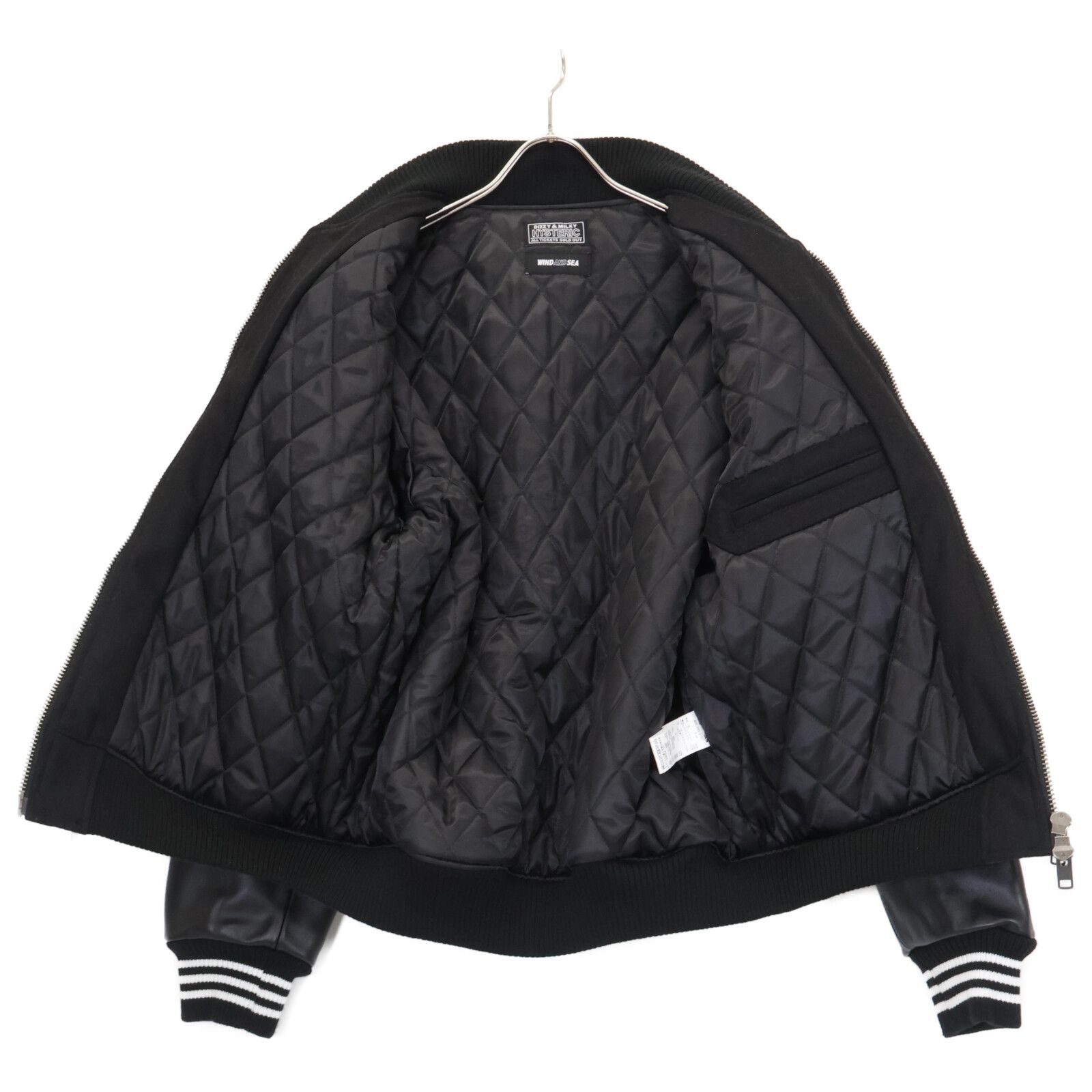 WIND AND SEA ウィンダンシー ×ヒステリックグラマー WDS-HYS-3-01 ブラック WIND AND SEA ウィンダンシー ×ヒステリックグラマー WDS-HYS-3-01 ブラック