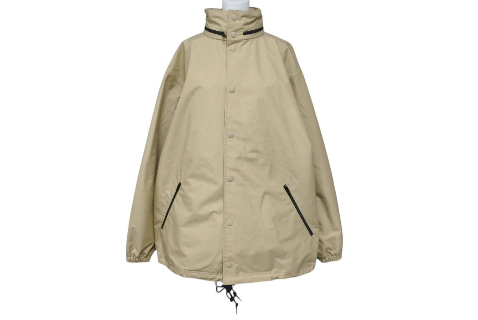 BALENCIAGA バレンシアガ 2019 ナイロン ジャケット ブルゾン 556168 ベージュ サイズ34 4b000935