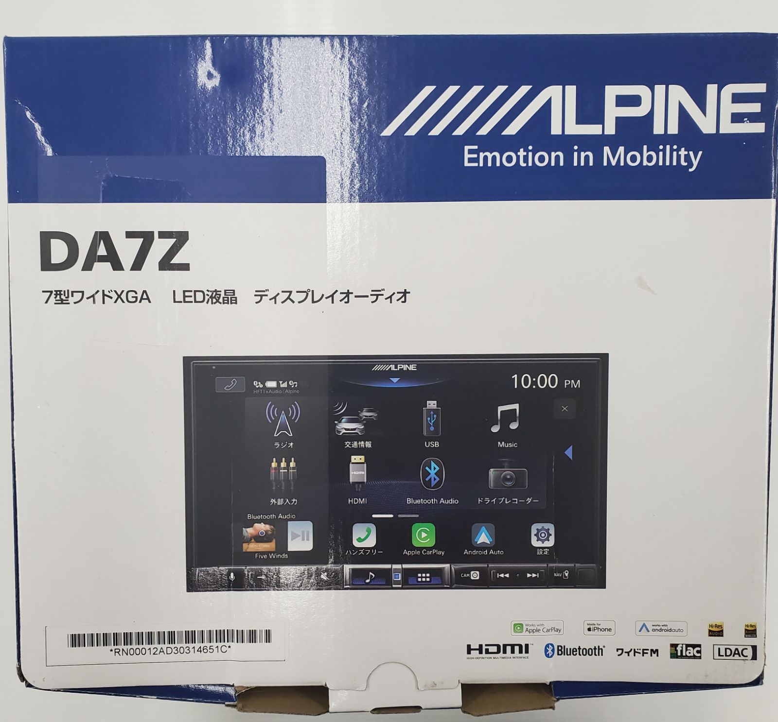 ALPINE DA7Z カーナビ 7型ワイドXGA Amazon | アルパイン(ALPINE) 7インチディスプレイオーディオ