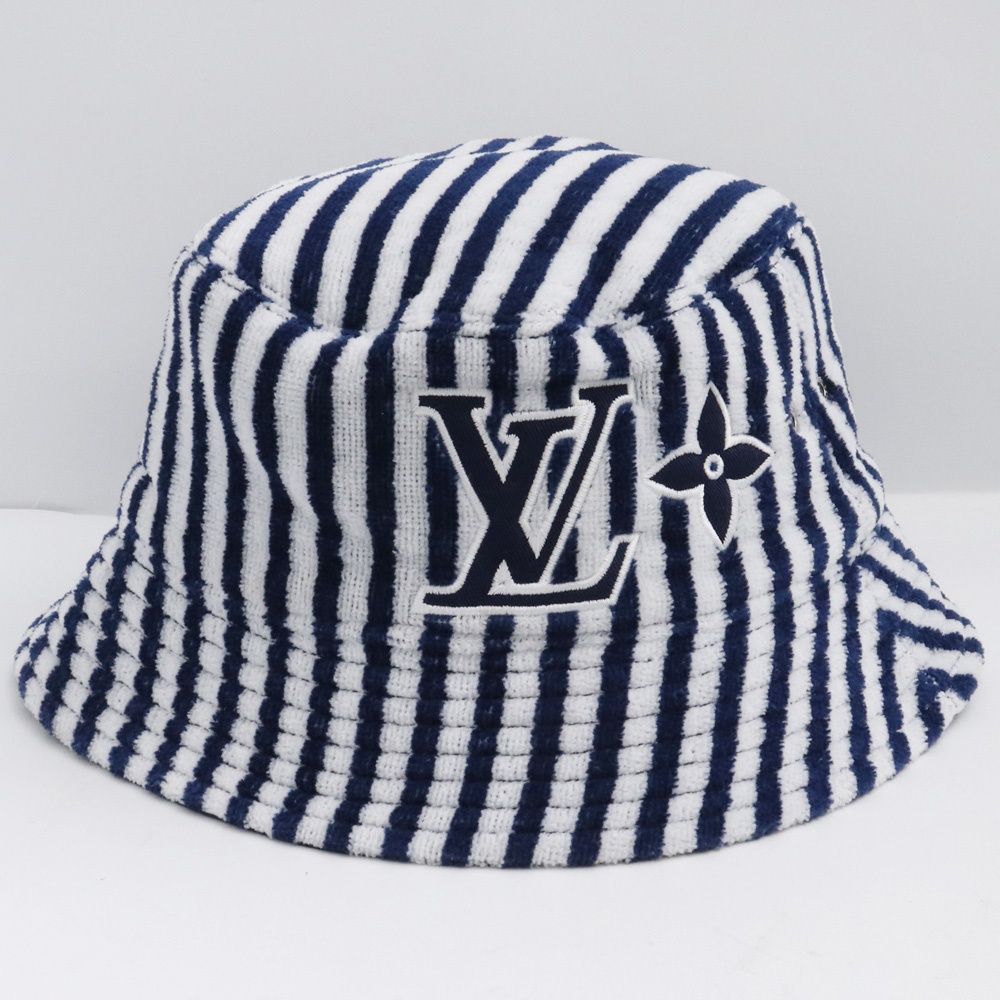 LOUIS VUITTON シャプカ・LVグラフィカル リバーシブル バケットハット Mサイズ