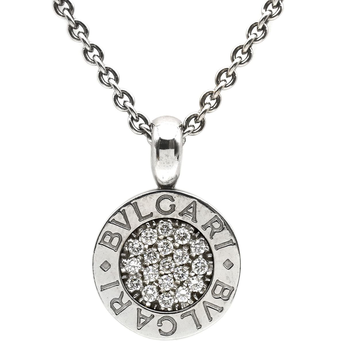 BVLGARI ブルガリ ネックレス K18WG - 4800925Y0007 ブルガリ BVLGARI ネックレス ブルガリブルガリ K18WG