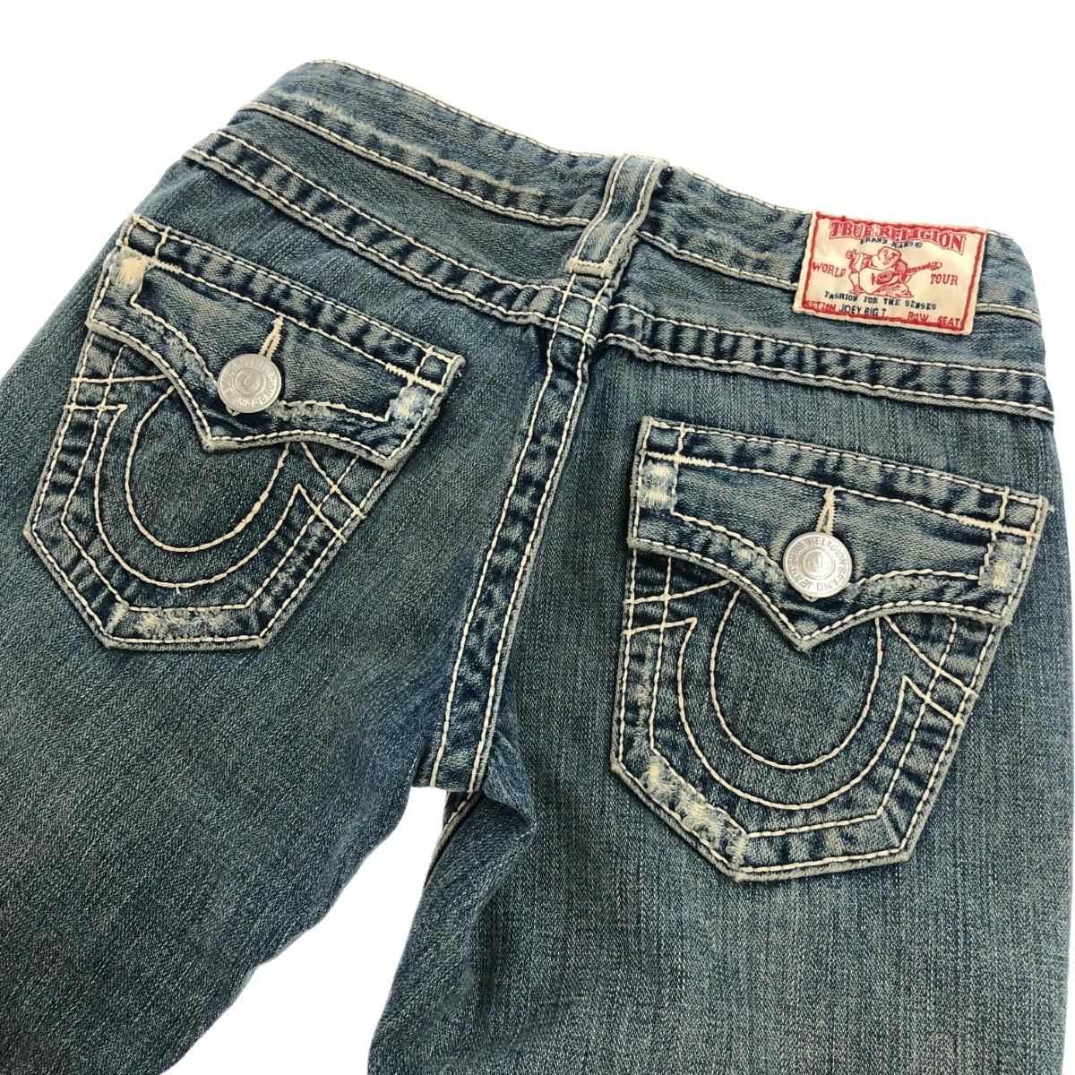 未使用品 TRUE RELIGION トゥルーレリジョン フレアデニム