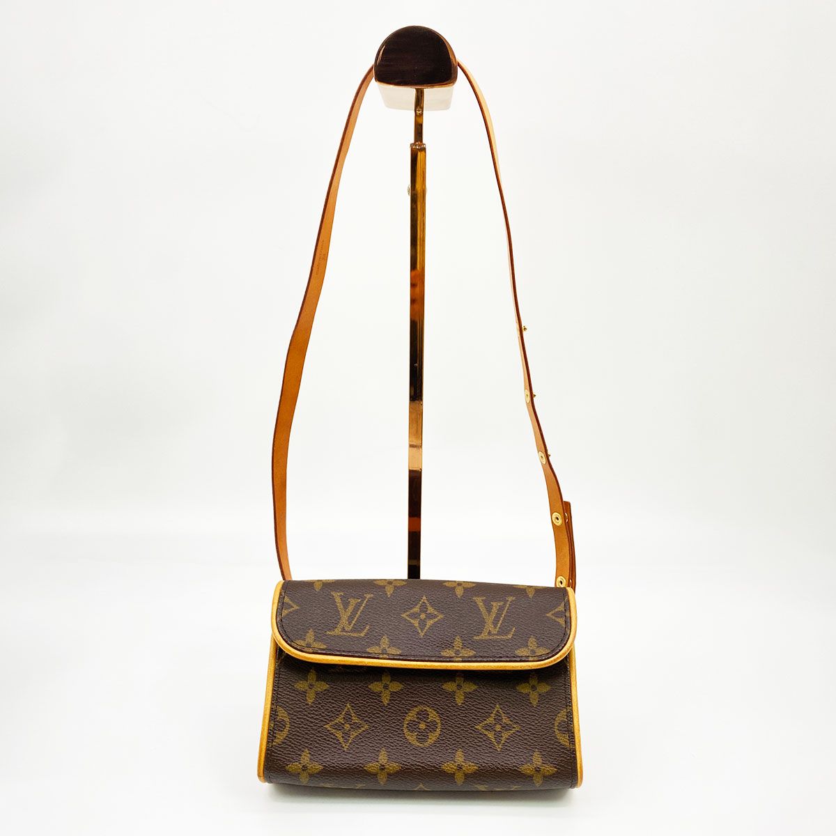 Louis Viitton  ルイヴィトン モノグラム フロランティーヌ ショルダーバッグ ウエストバッグ ポシェット 管理番号：8396