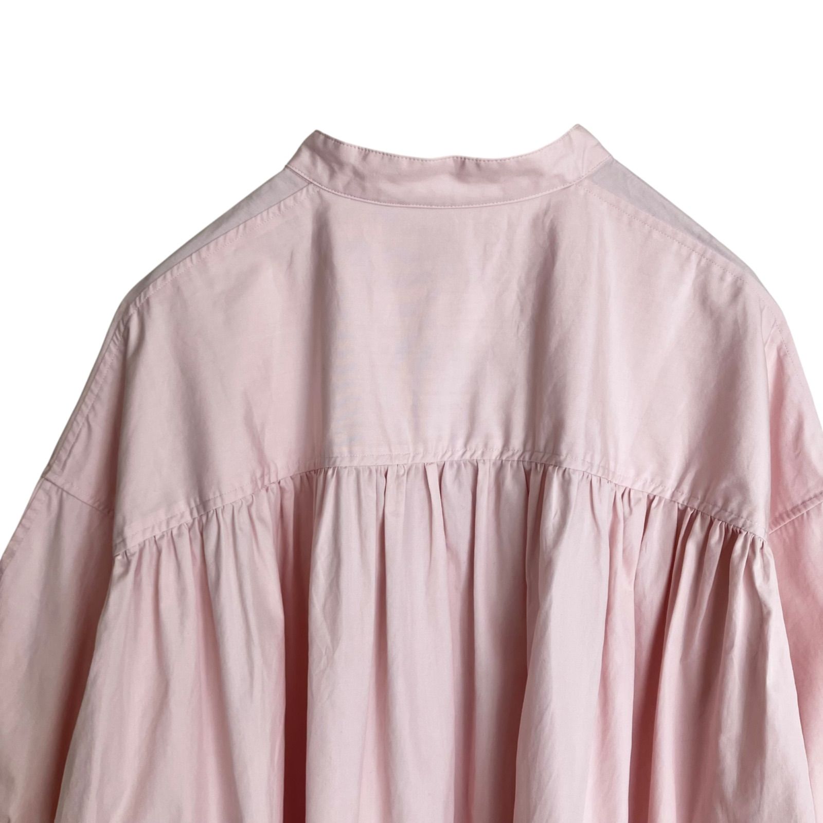 Whim Gazette 2025SS 刺繍チュニックシャツ F ピンク ウィムガゼット