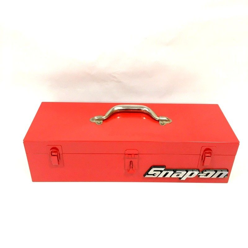 snap-on スナップオン ツールボックス KRA-250B メタルボックス 工具箱 刻印入り 希少品 収納 携行型 △ DW3346