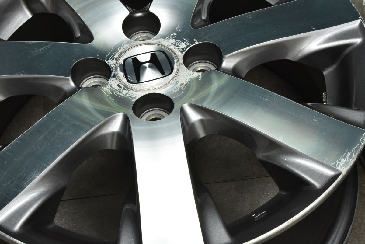  ホイールのみ スタッドレス用等に ホンダ フリード 15 in 5 J 50 PCD 100 4本 フィット シャトル 流用 交換用 15インチ ホイール