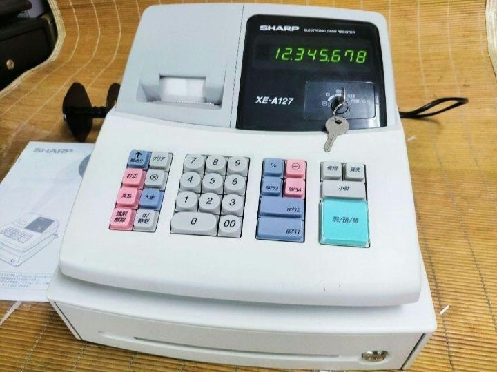 シャープレジスター XE-A127 簡単便利特殊 送料込 357951 シャープレジスター XE-A127 簡単便利特殊 送料込 357951